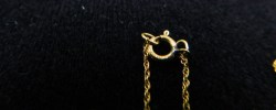 GREEN PENDANT 1 20 12K CLASP